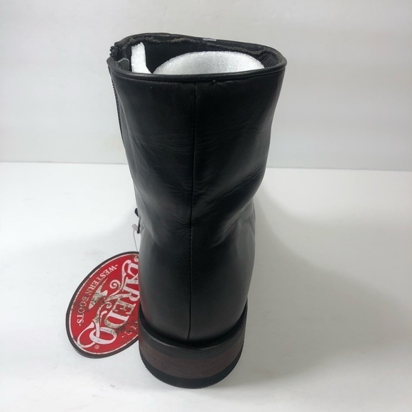 Laredo Men’s Braided Moc Toe 7” Leather Boots - Picture 7 of 10